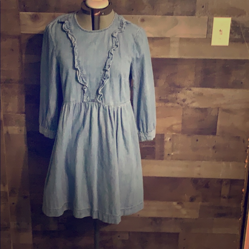 Vintage blue jean dress